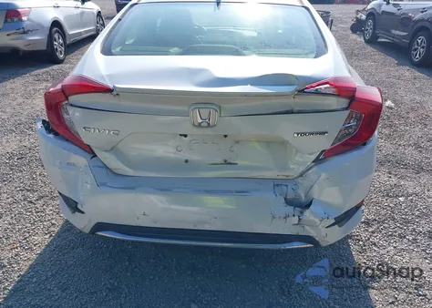 2019 Honda Civic Touring из США, поврежденный, VIN JHMFC1F9XKX005809